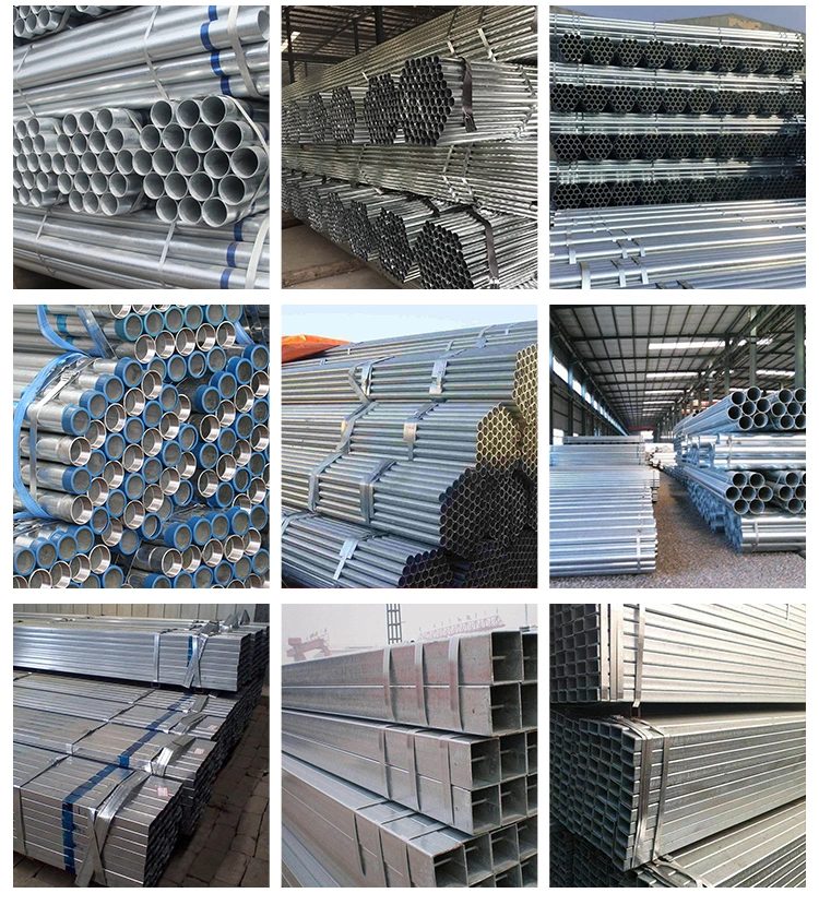 Factory Direct Sale Shs Hot DIP Galvanized Square Tube